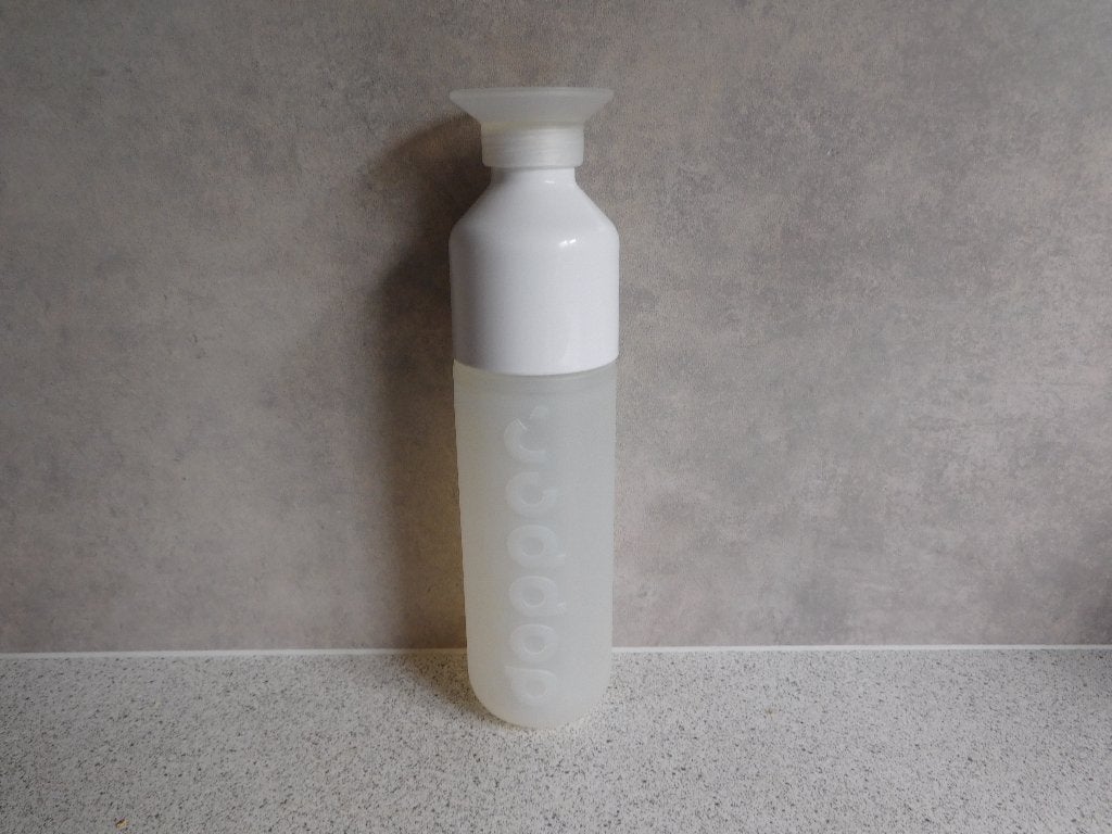 Bidon Drinkfles 490 ml. Dopper Wit, Ophalen of Verzenden, Zo goed als nieuw