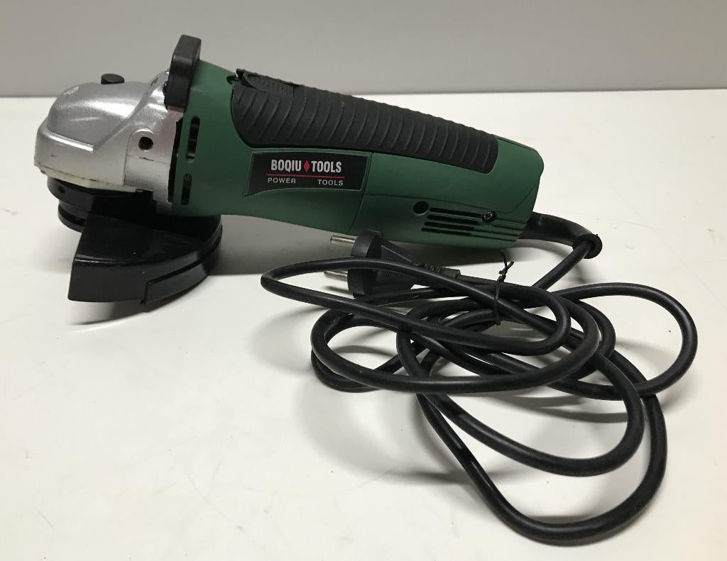 Haakse slijper, Boqui Tools, S1M-BQ 125 C, 230 volt, Doe-het-zelf en Verbouw, Gereedschap | Slijpmachines, Ophalen of Verzenden