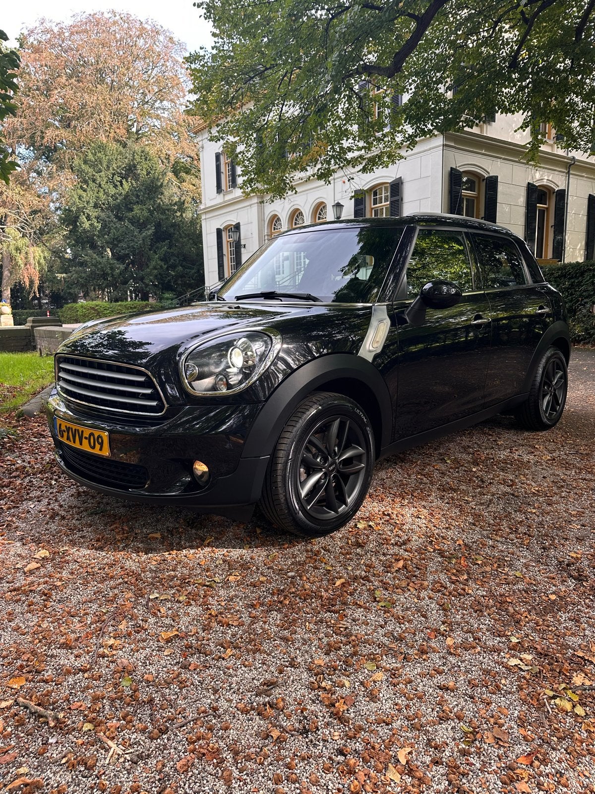 Mini Countryman 1.6 Cooper 2014 Zwart, Voorwielaandrijving, Dealer onderhouden, Stof, Zwart