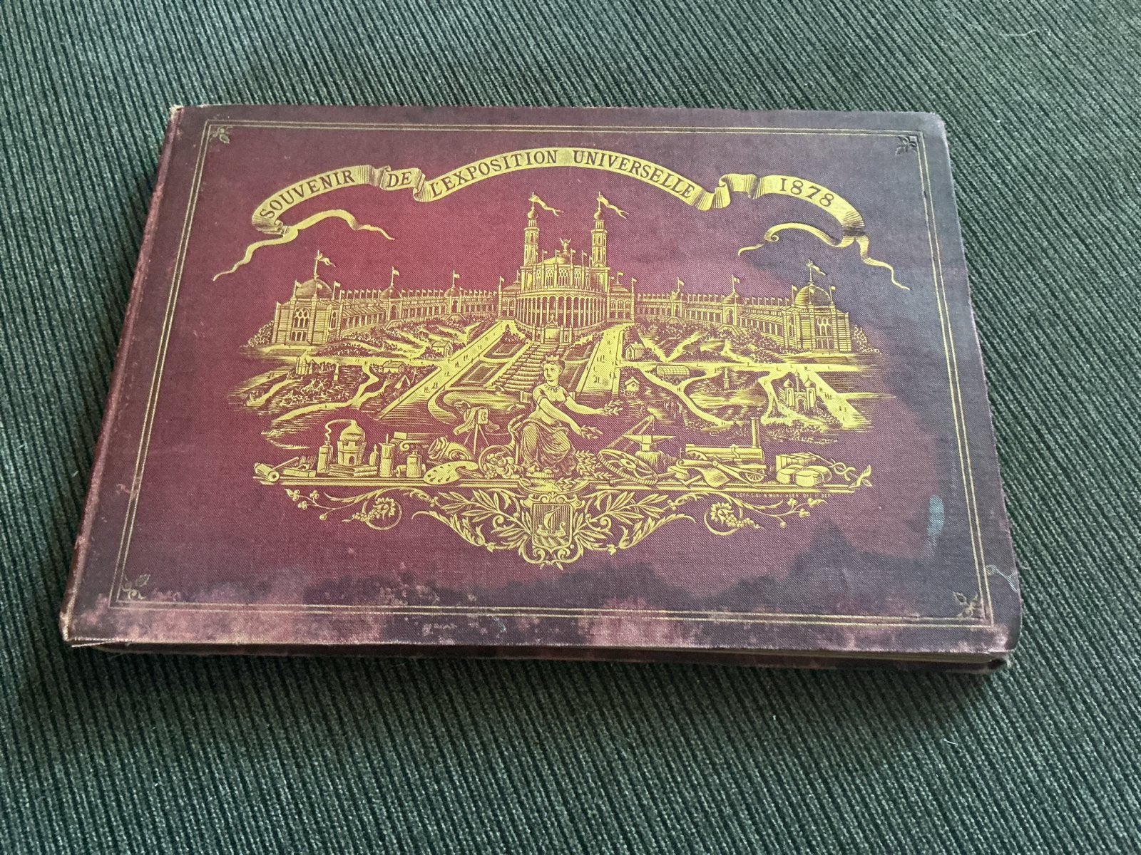 Souvenir de l'Exposition Universelle 1878 - Historisch Album, Ophalen of Verzenden, Gelezen