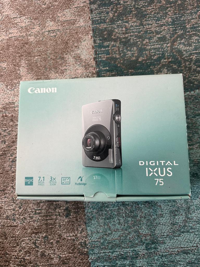 Canon Digital IXUS 75 camera (als NIEUW), Audio, Tv en Foto, Fotocamera's Digitaal, Canon, Compact, Ophalen of Verzenden, Zo goed als nieuw