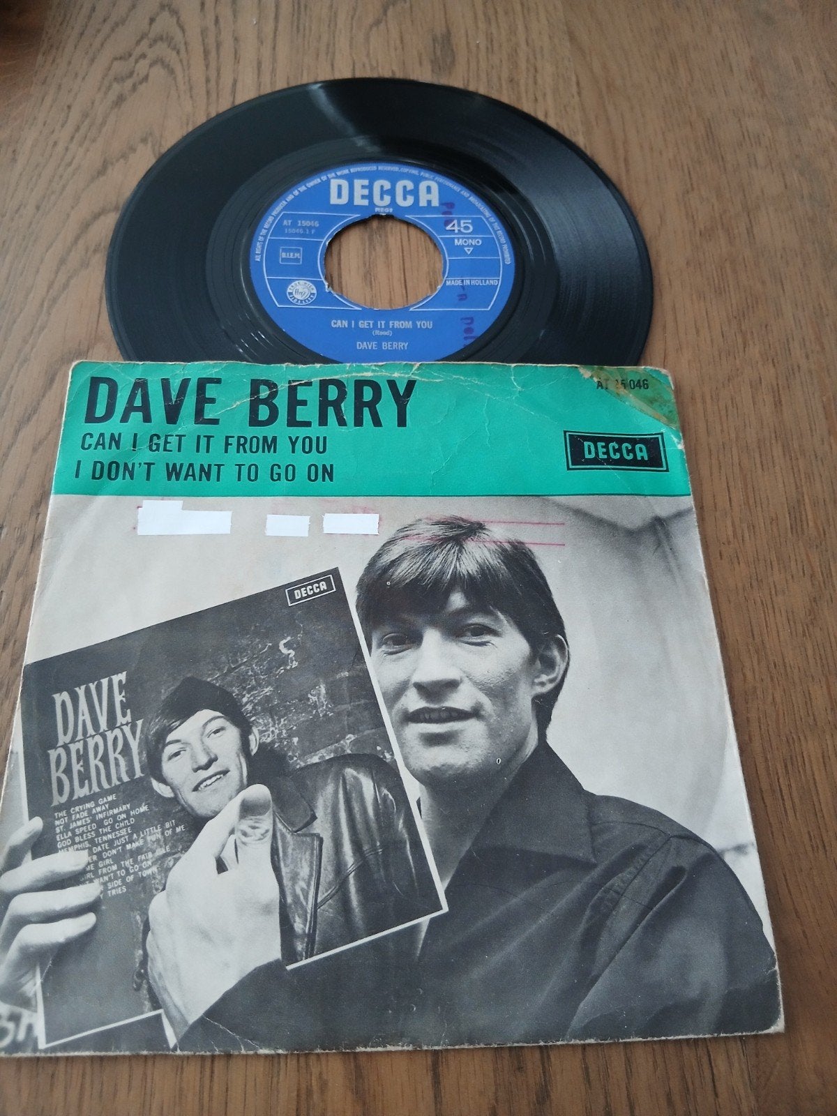 VINYL SINGLE   DAVE BERRY   1965, Verzenden, Zo goed als nieuw, Pop