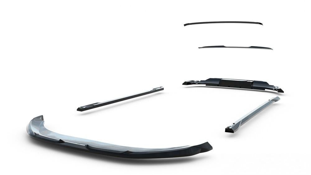 Voorlip sideskirts spoiler diffuser - Porsche Macan EV 24+, Ophalen of Verzenden