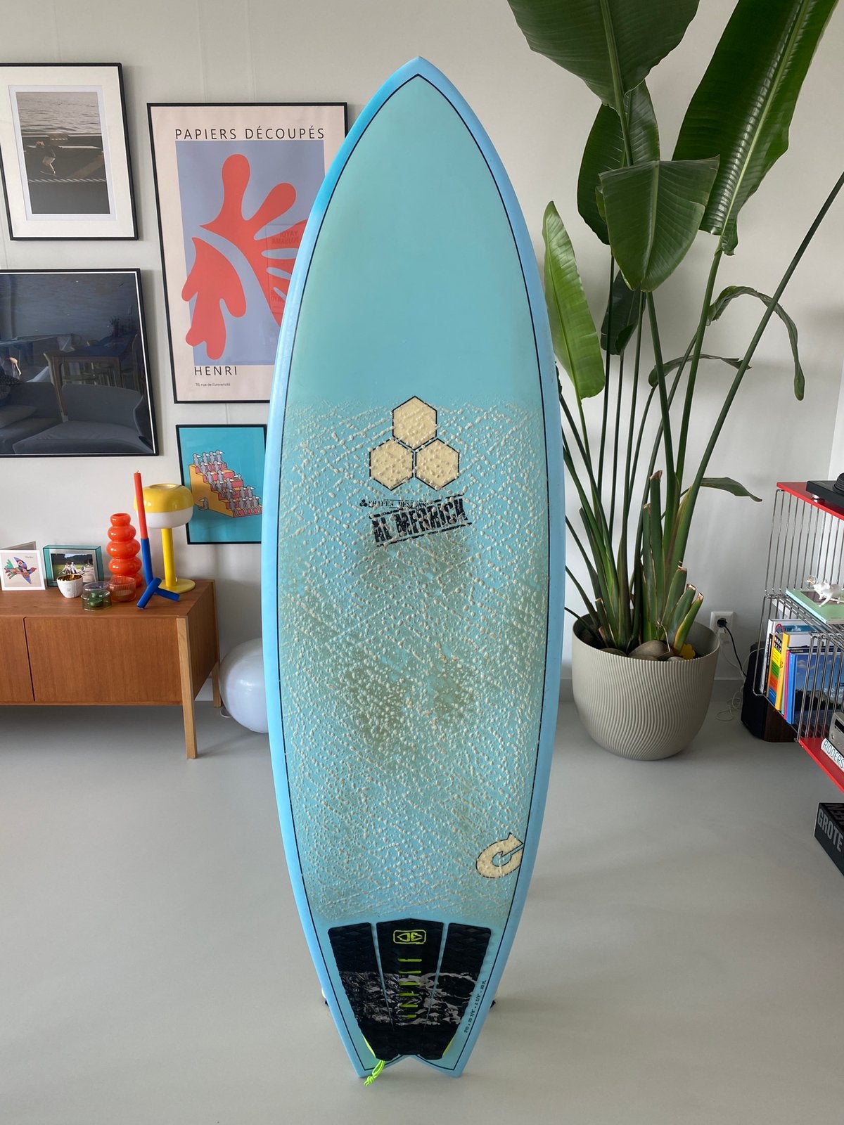 Torq x Channel Island Pod Mod 5’10, Watersport en Boten, Golfsurfen, Ophalen, Zo goed als nieuw, Fish, Met koord