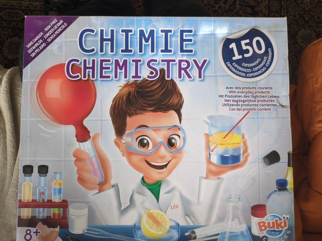 Scheikunde set voor kinderen, Ophalen of Verzenden, Zo goed als nieuw, Ontdekken