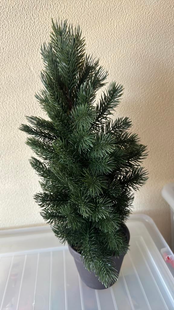 Kerstboompje groen kunst, Diversen, Ophalen of Verzenden, Zo goed als nieuw