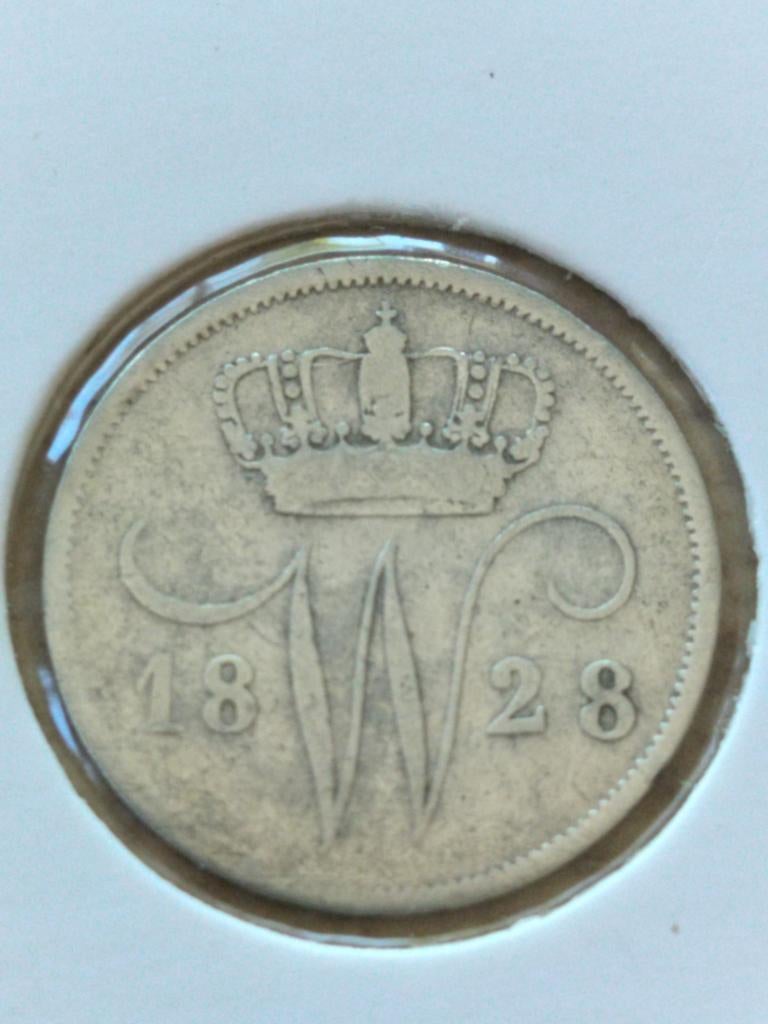 10 cent 1828 Willem 1, Ophalen of Verzenden, Koning Willem I, 10 cent