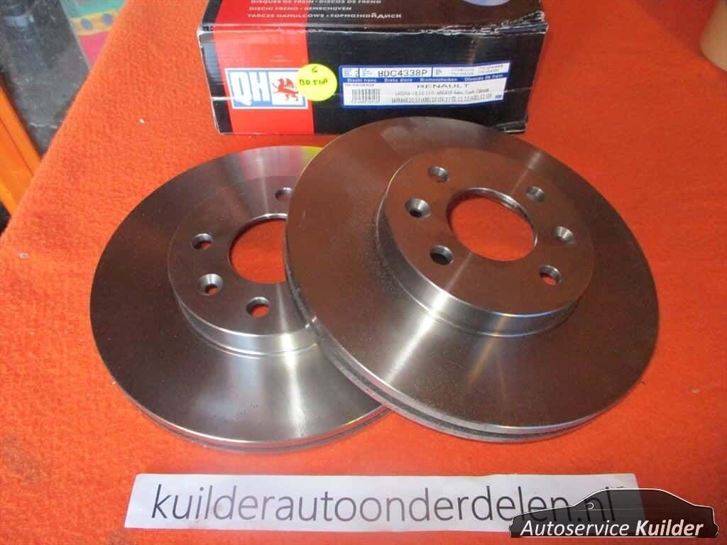 Remschijven + blokken Renault Laguna Safrane  Megane coupe 2, -, Renault, -, Nieuw