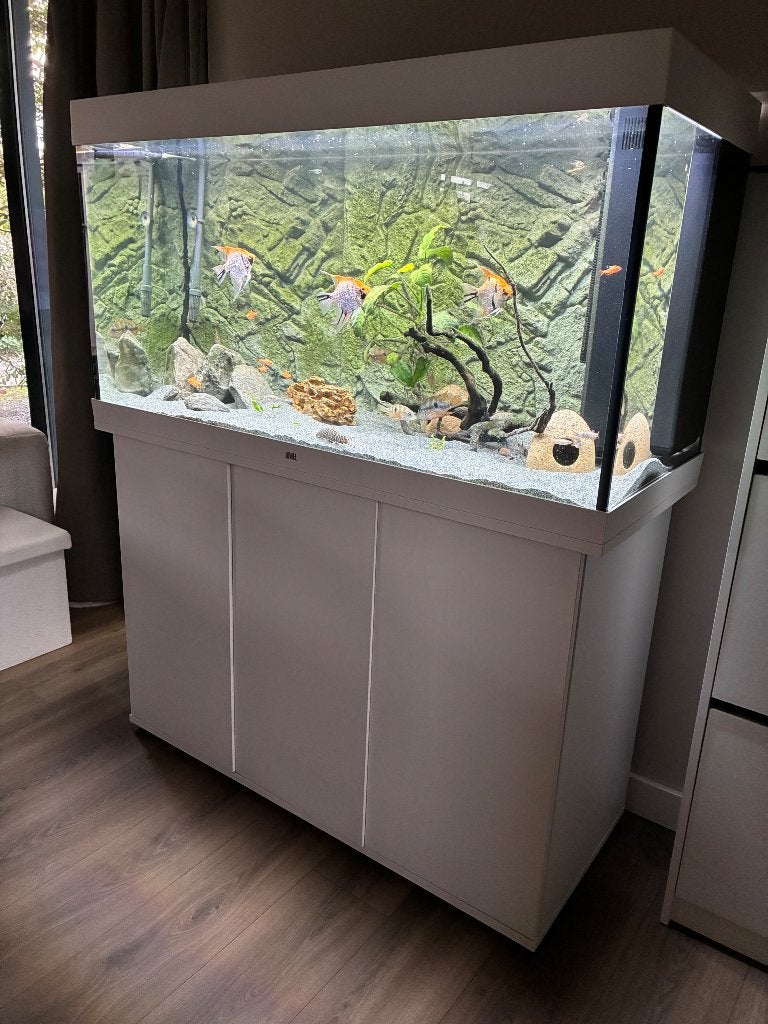 Juwel Rio 350 aquariumset – compleet, Dieren en Toebehoren, Zo goed als nieuw, Leeg aquarium, Juwel, Ophalen