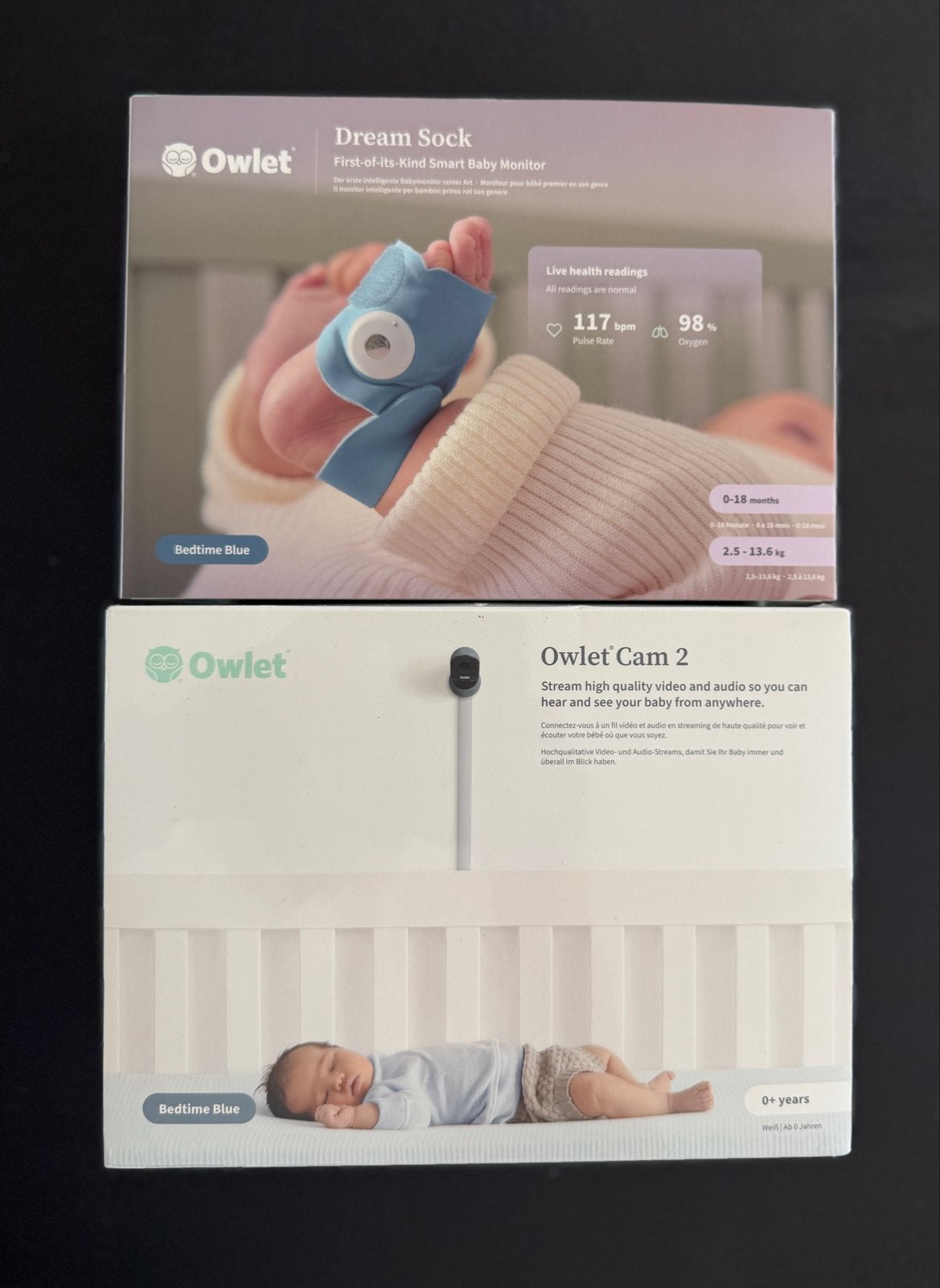 Owlet Dream Sock & Cam 2 Bundel camera is nieuw!!, Ophalen of Verzenden, Zo goed als nieuw, 250 meter of meer, Camera