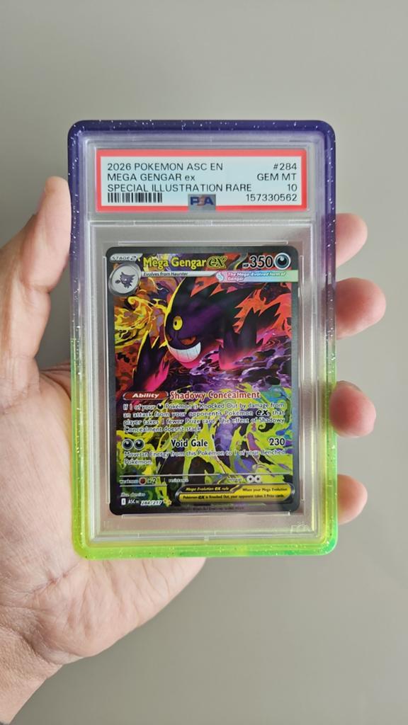 Mega Gengar Ascended Heroes EN PSA 10, Ophalen, Zo goed als nieuw