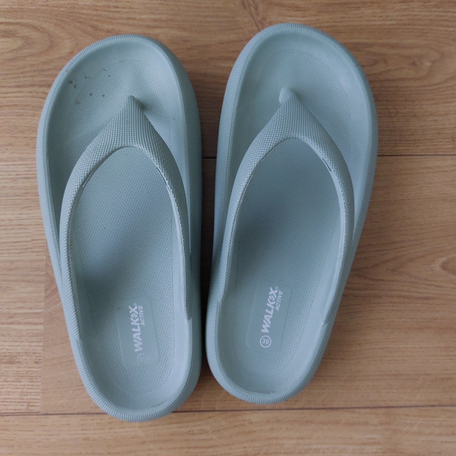 WALKX Active Slippers Maat 39 - Lichtgroen, Slippers, WALKX Active, Ophalen of Verzenden, Gedragen