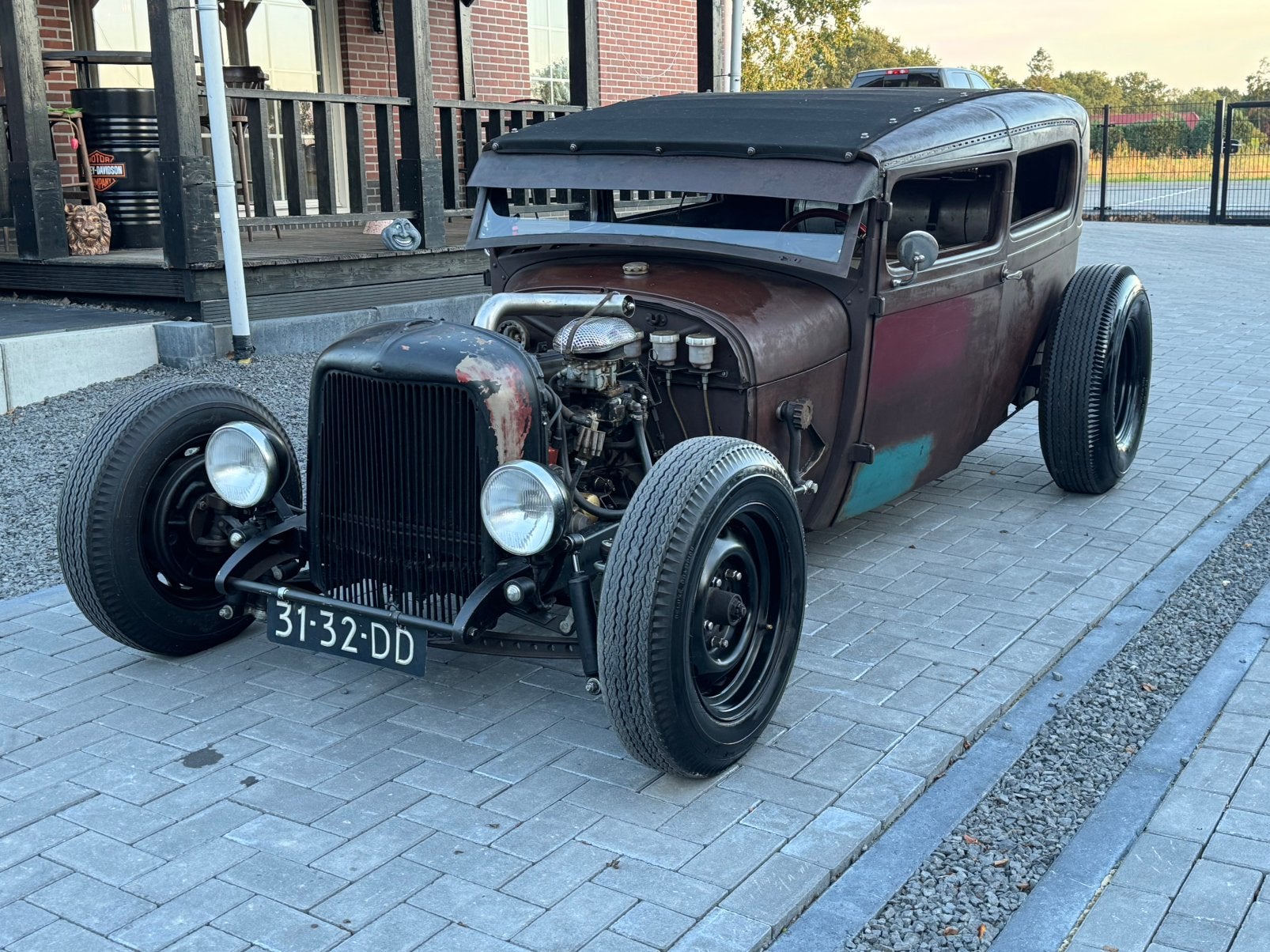 1931 Ford A Hotrod / Ratrod door VON SKIP, Bruin, Origineel Nederlands, Bedrijf, Handgeschakeld