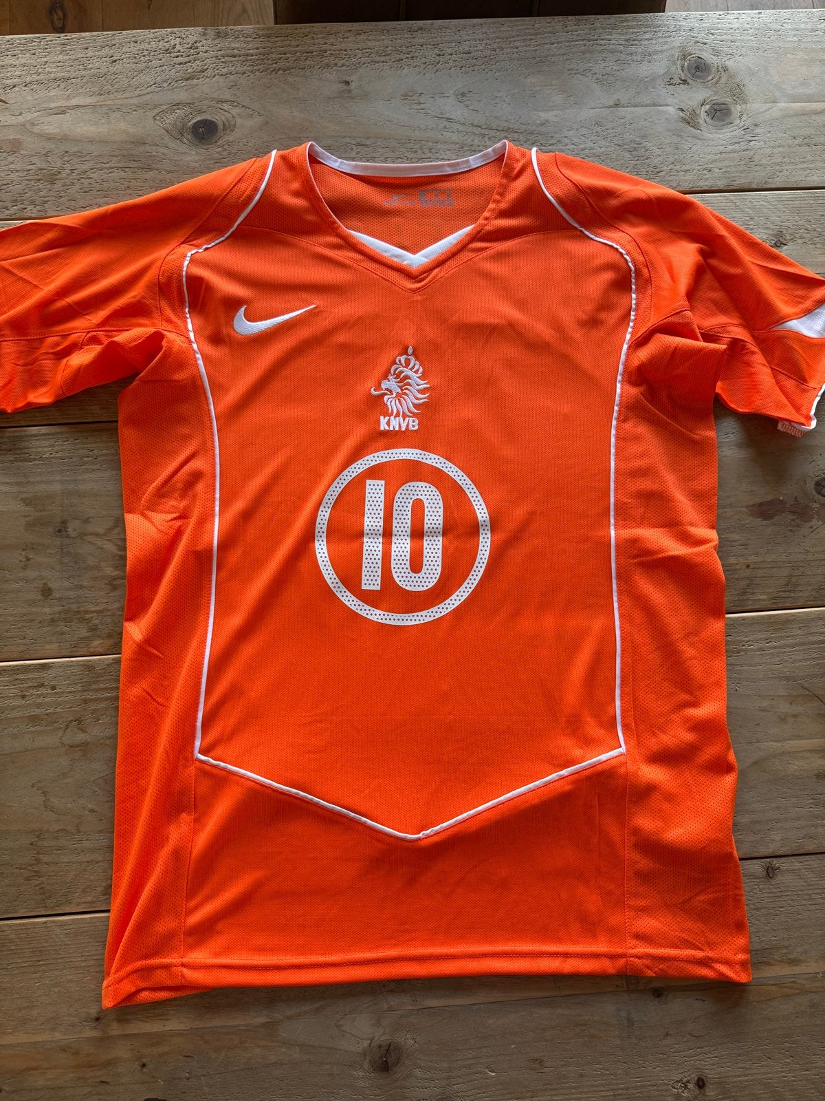 Nederlands elftal shirt 2004 maat M, Maat M, Ophalen of Verzenden, Zo goed als nieuw, Shirt