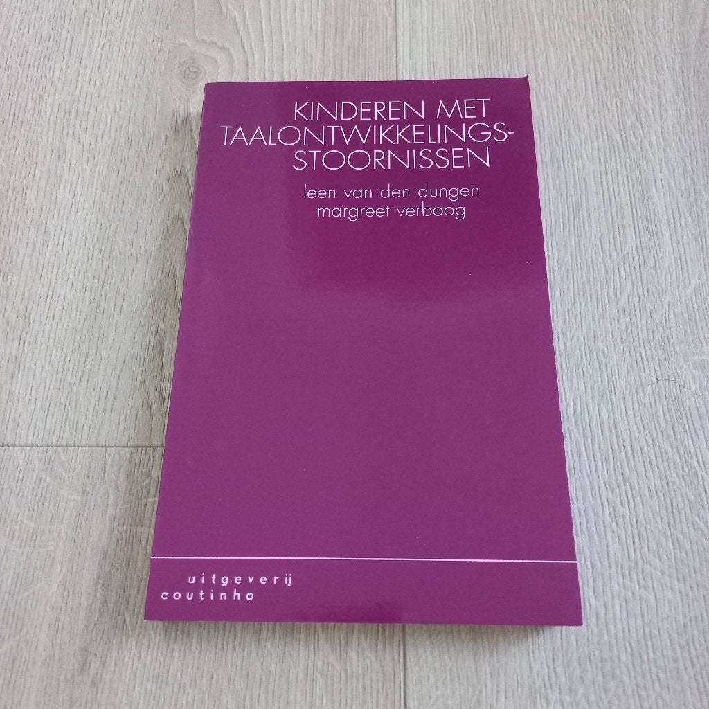 Kinderen met taalontwikkelingsstoornissen., Boeken, Ophalen of Verzenden, Alpha, Zo goed als nieuw, HBO
