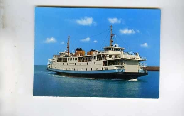 scheepvaart-foto-DEN HELDER/TEXEL-veerboot texelstroom-TESO, Ophalen of Verzenden, 1940 tot 1960, Zuid-Holland
