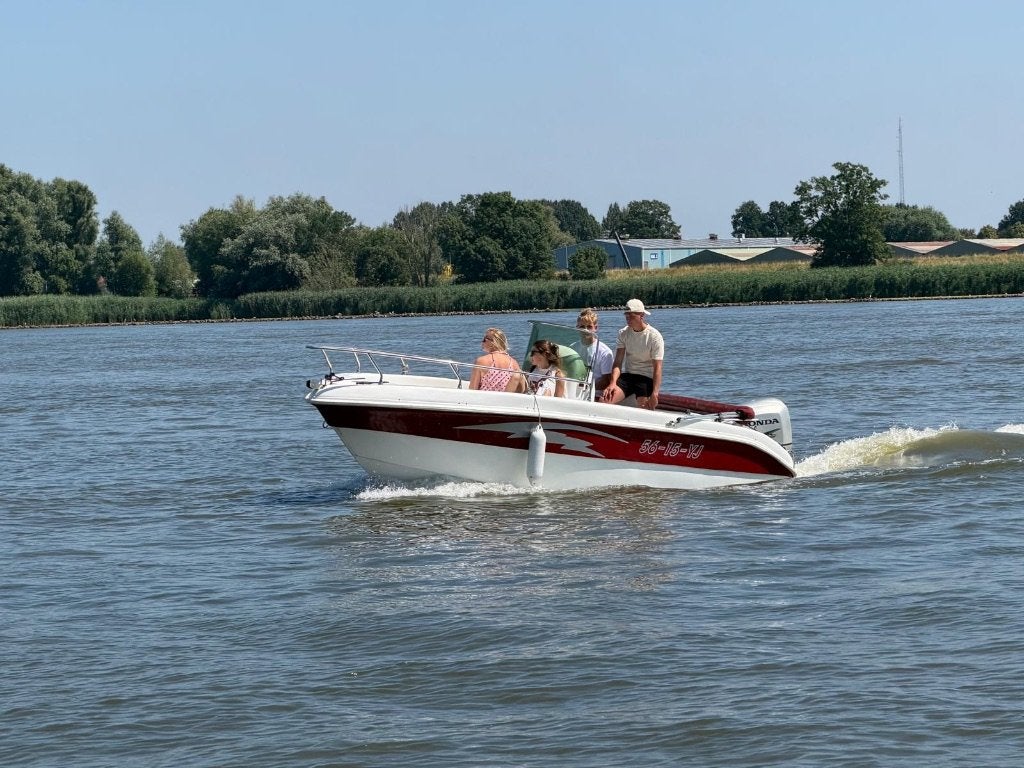 Almar 550 Speedboot | 2016 | Honda 90 PK  | Incl. trailer, Ophalen, Overige merken, Gebruikt, 2 m