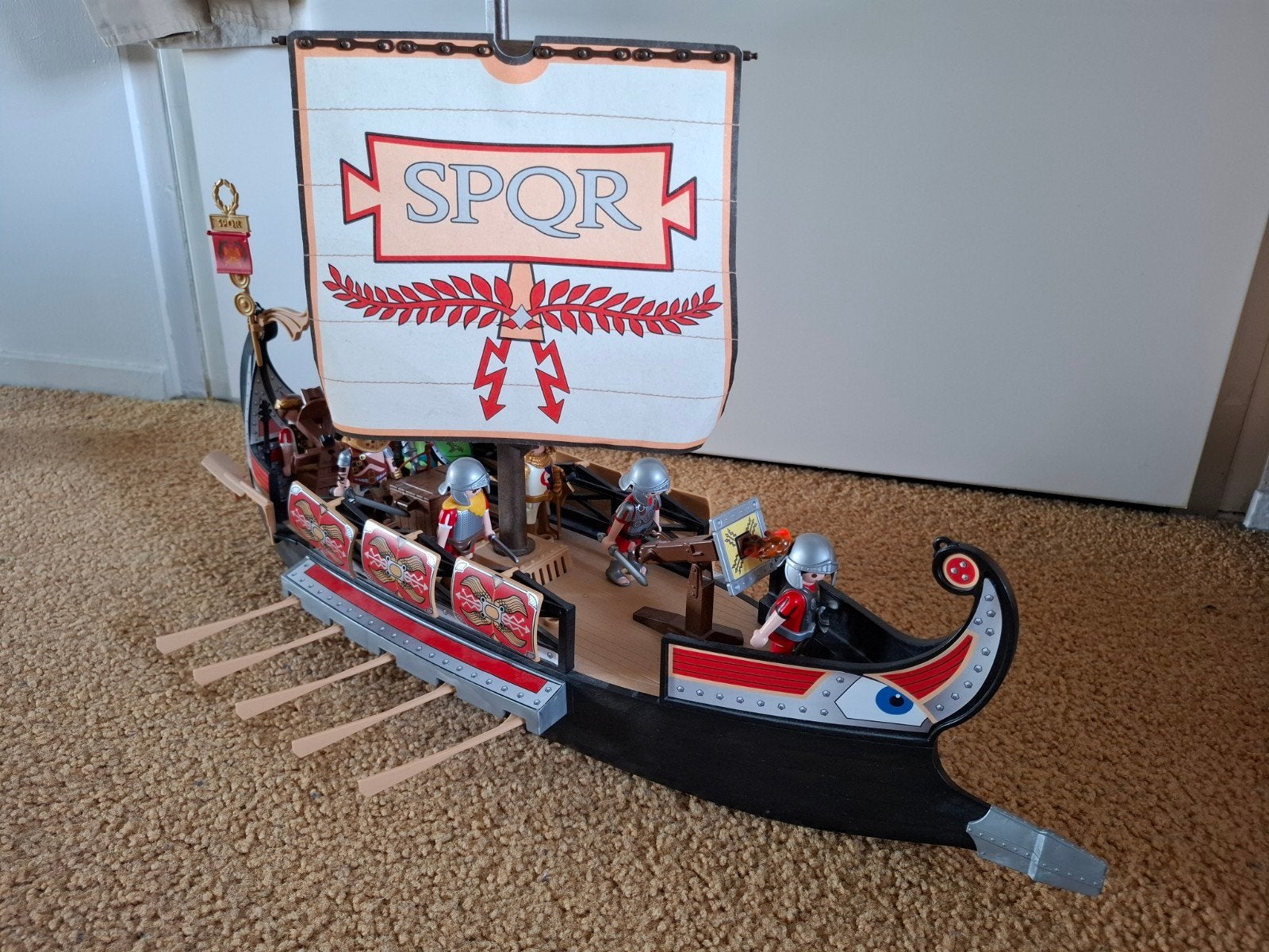 Playmobil 5390 - Romeins Galioen, Ophalen of Verzenden, Gebruikt, Los playmobil