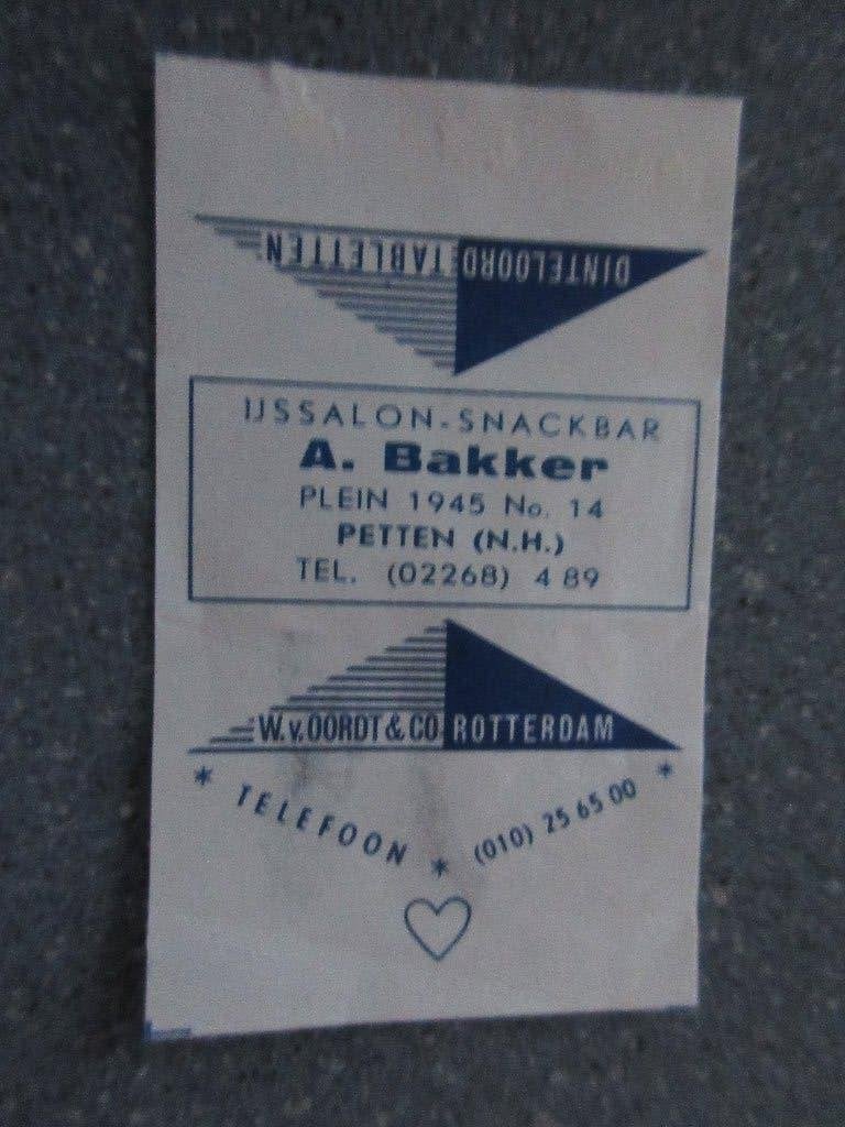 Petten, ijssalon-snackbar A. Bakker, Verzenden, Nederland