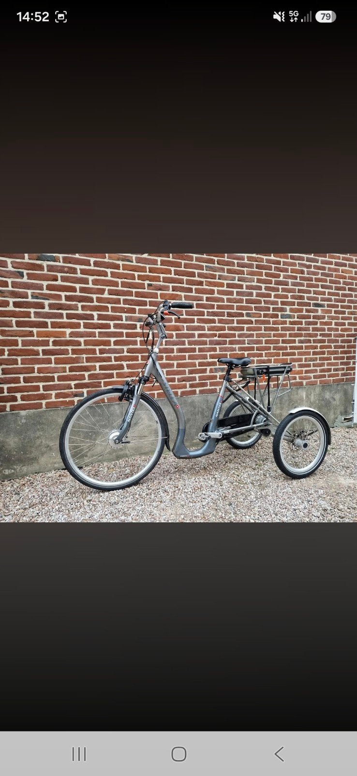 Stella Nantes elektrische driewieler - Zeer goede staat, Fietsen en Brommers, Ophalen, Zo goed als nieuw, Schijfrem, Stella