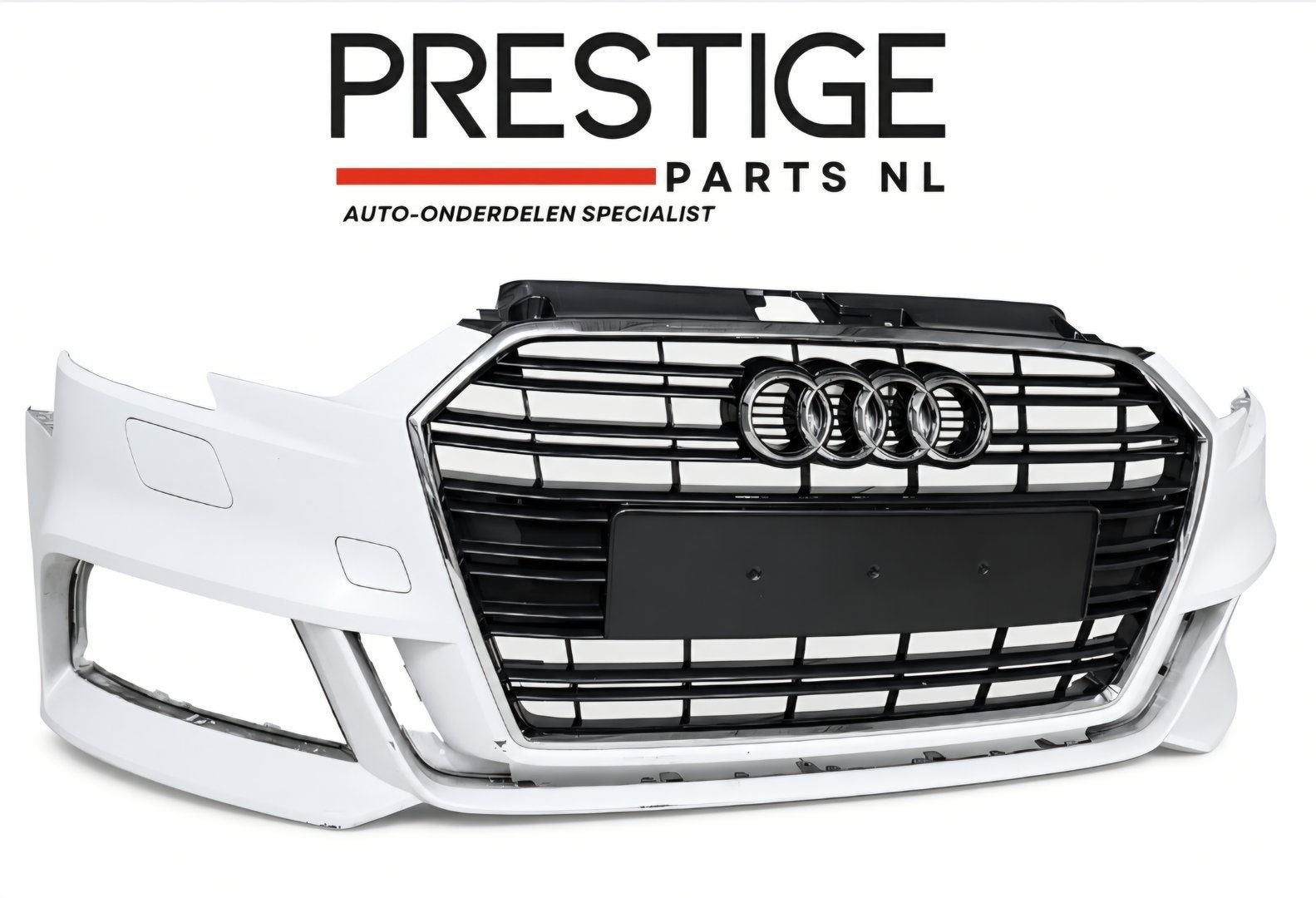 Voorbumper Audi A3 8V Facelift S-line 8V0 KLS bj.2017-2021 O, Auto-onderdelen, Carrosserie en Plaatwerk, Gebruikt, -, Voor, Ophalen of Verzenden