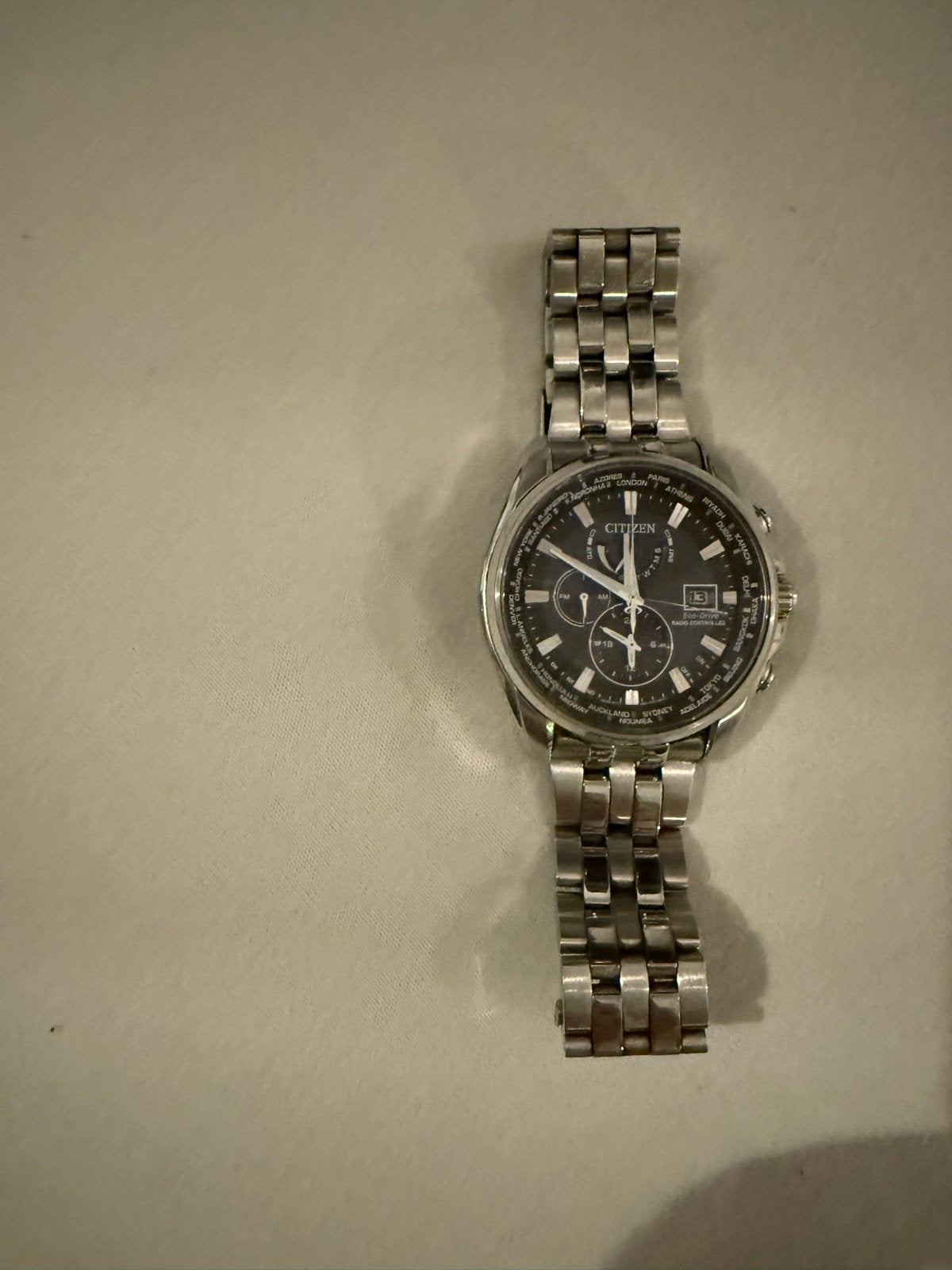 Citizen horloge - Stijlvol en functioneel, Gebruikt, Staal, Ophalen of Verzenden, Polshorloge