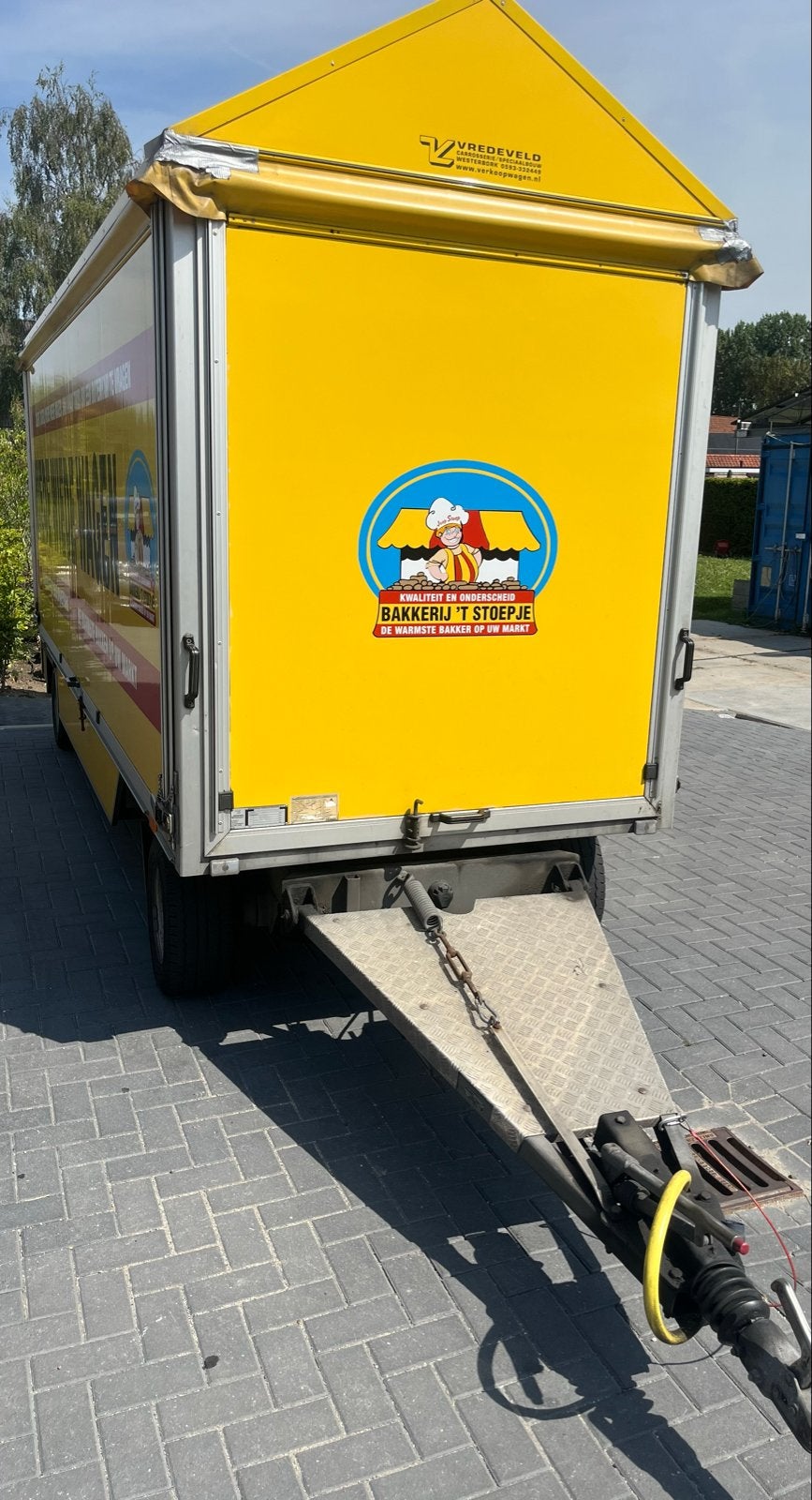 Verkoopwagen 5 mtr, uitklap tot 8 mtr - Klaar voor de Markt!, Ophalen