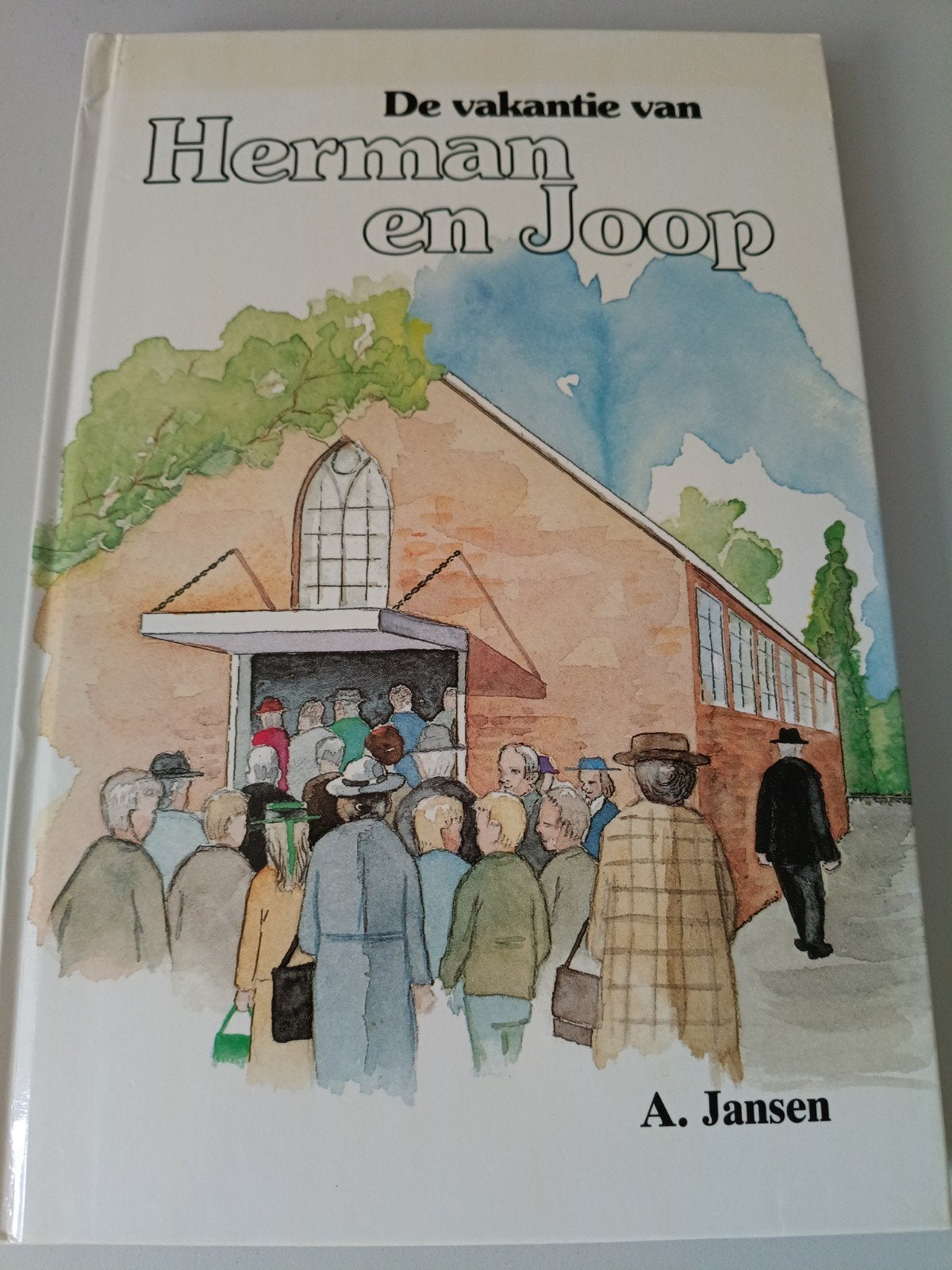 De vakantie van Herman en Joop - Avontuurlijk jeugdboek, Ophalen of Verzenden, Gelezen, A. Jansen, Fictie