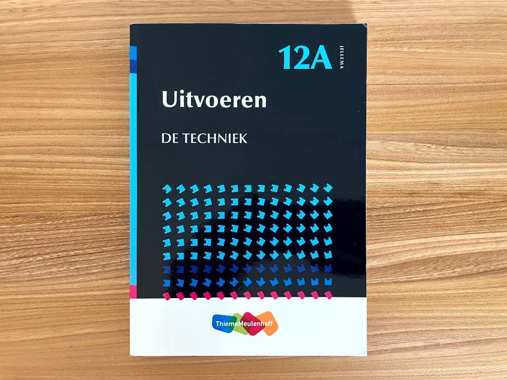 Jellema 12A Uitvoeren De Techniek 9789006951769, Boeken, Verzenden, Beta, Zo goed als nieuw, HBO