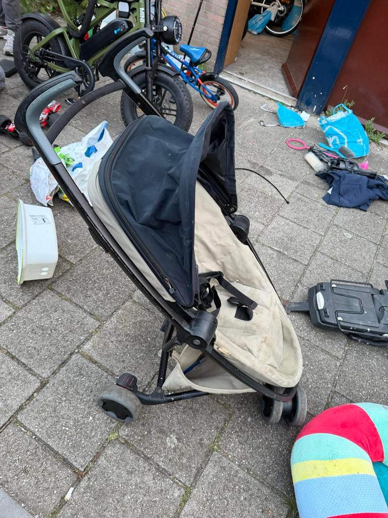Quinny Flex buggy + voetenzak, Kinderen en Baby's, Buggy's, Ophalen, Gebruikt, Quinny, Verstelbare rugleuning