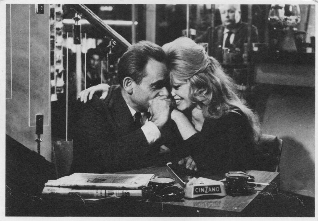 Filmsterren ansichtkaart Brigitte Bardot, Verzenden, 1940 tot 1960, Ongelopen, Sterren en Beroemdheden