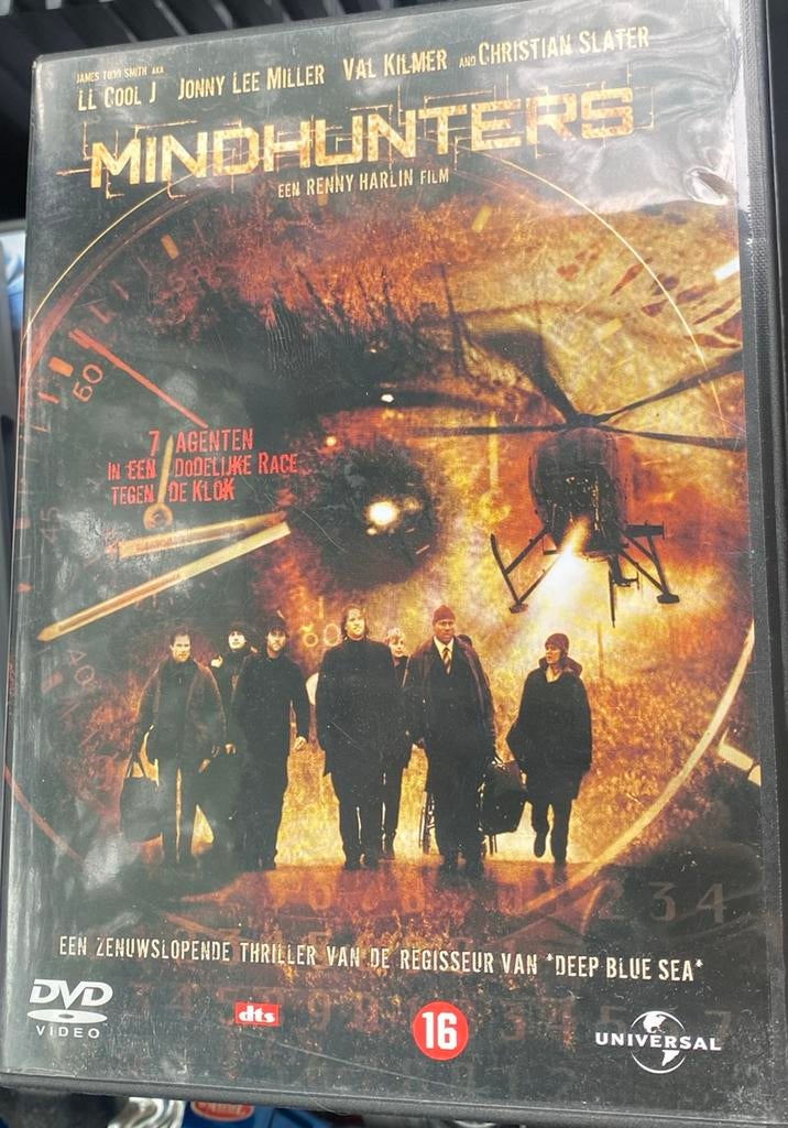 Dvd Mindhunters, Ophalen of Verzenden, Zo goed als nieuw