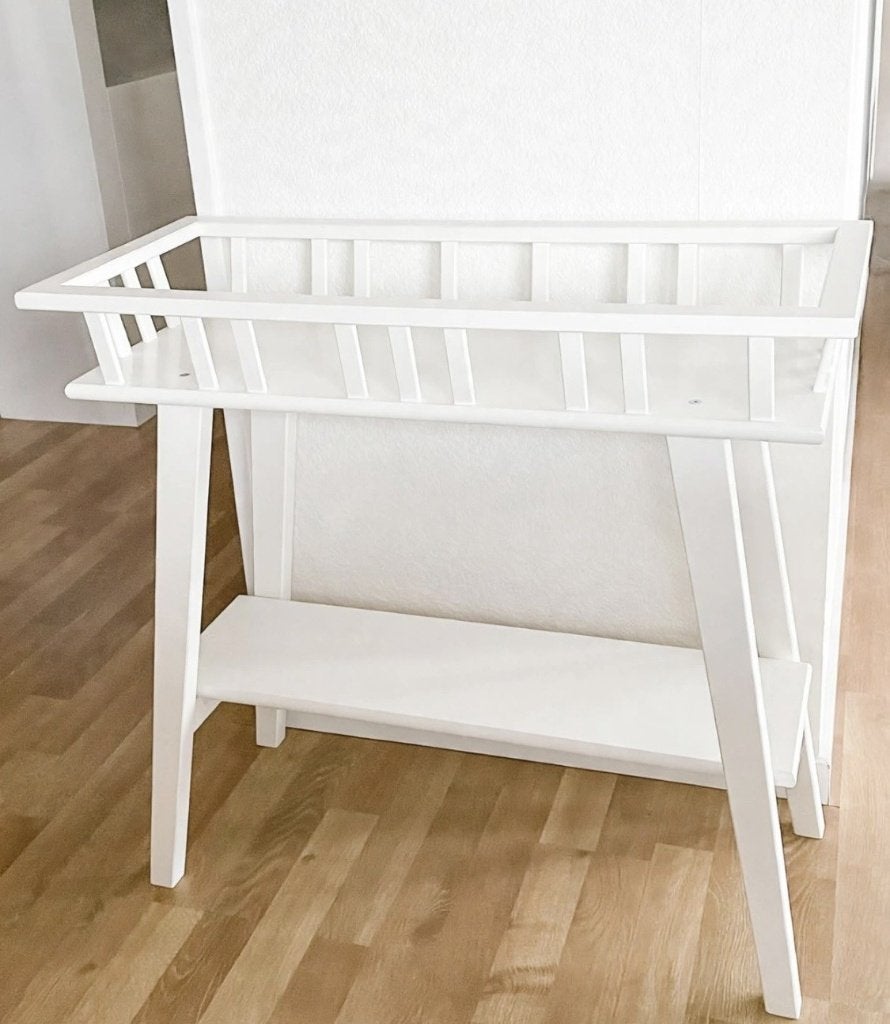 IKEA LANTLIV Plantentafel Wit Bredere Variant, Ophalen, Overige materialen, Zo goed als nieuw, Binnen