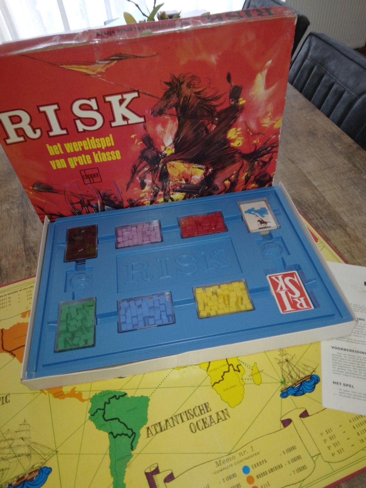 vintage risk, Ophalen of Verzenden