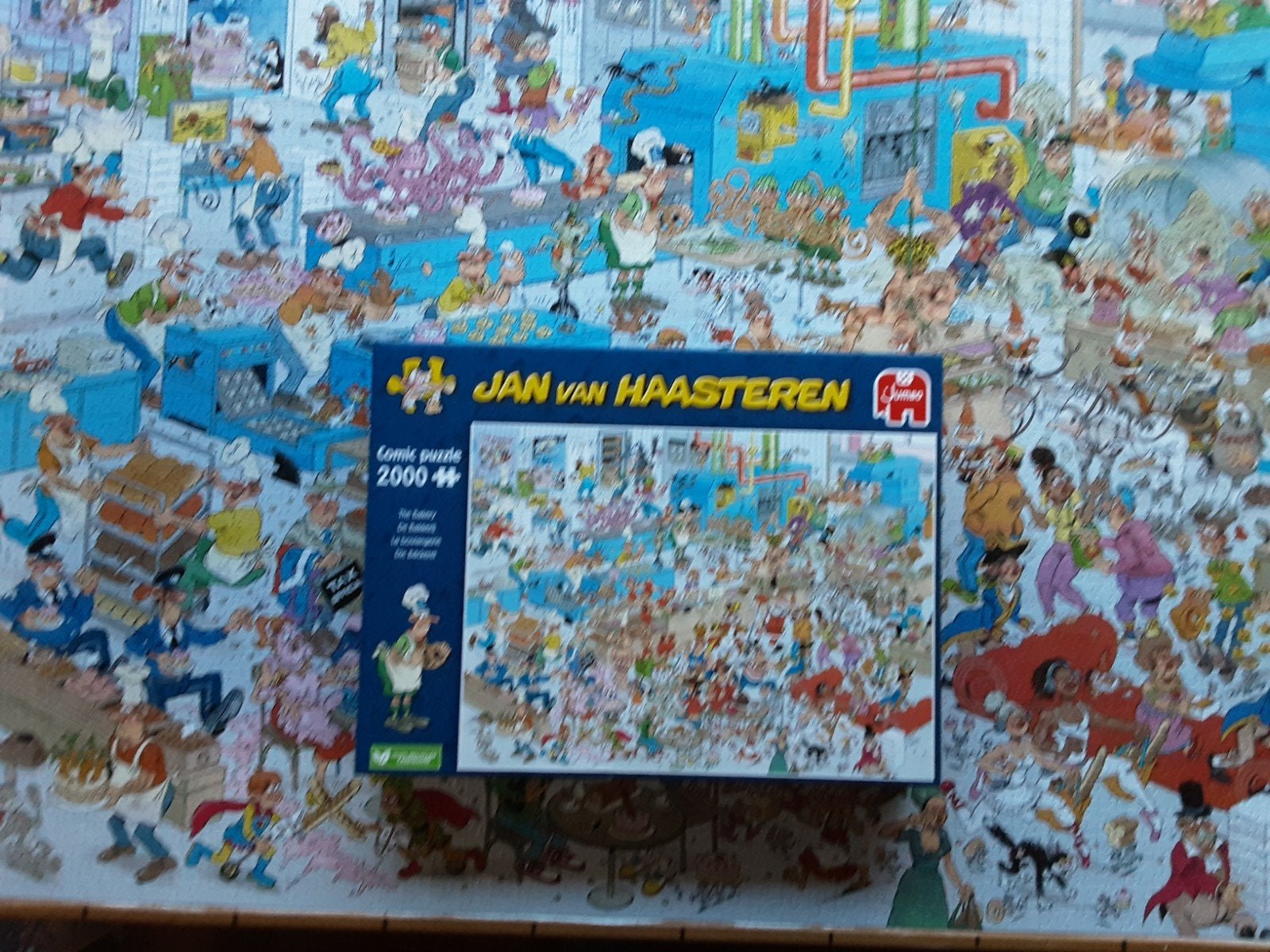 Jan van Haasteren DE KEUKEN 2000ST COMPLEET IZGST, Hobby en Vrije tijd, Denksport en Puzzels, Ophalen of Verzenden, 500 t/m 1500 stukjes