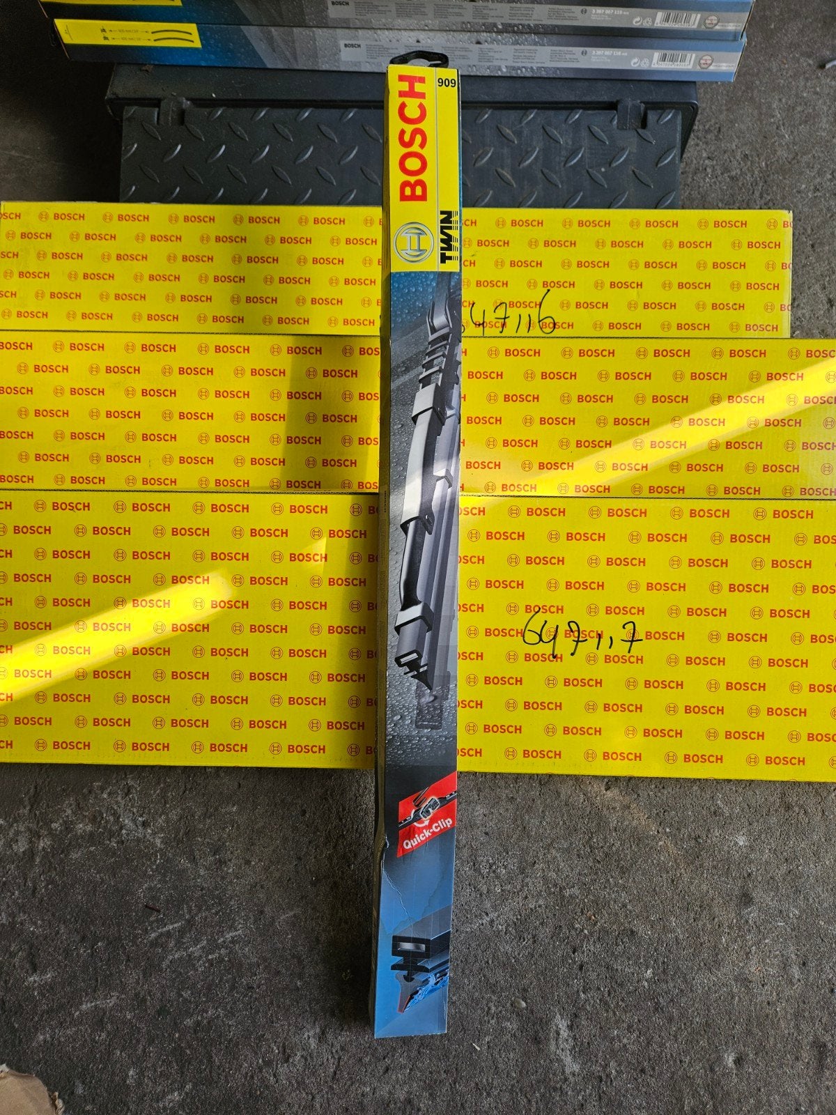 Bosch Twin 909 Ruitenwissers voor Audi A4 B5 B6, Ophalen of Verzenden, Nieuw