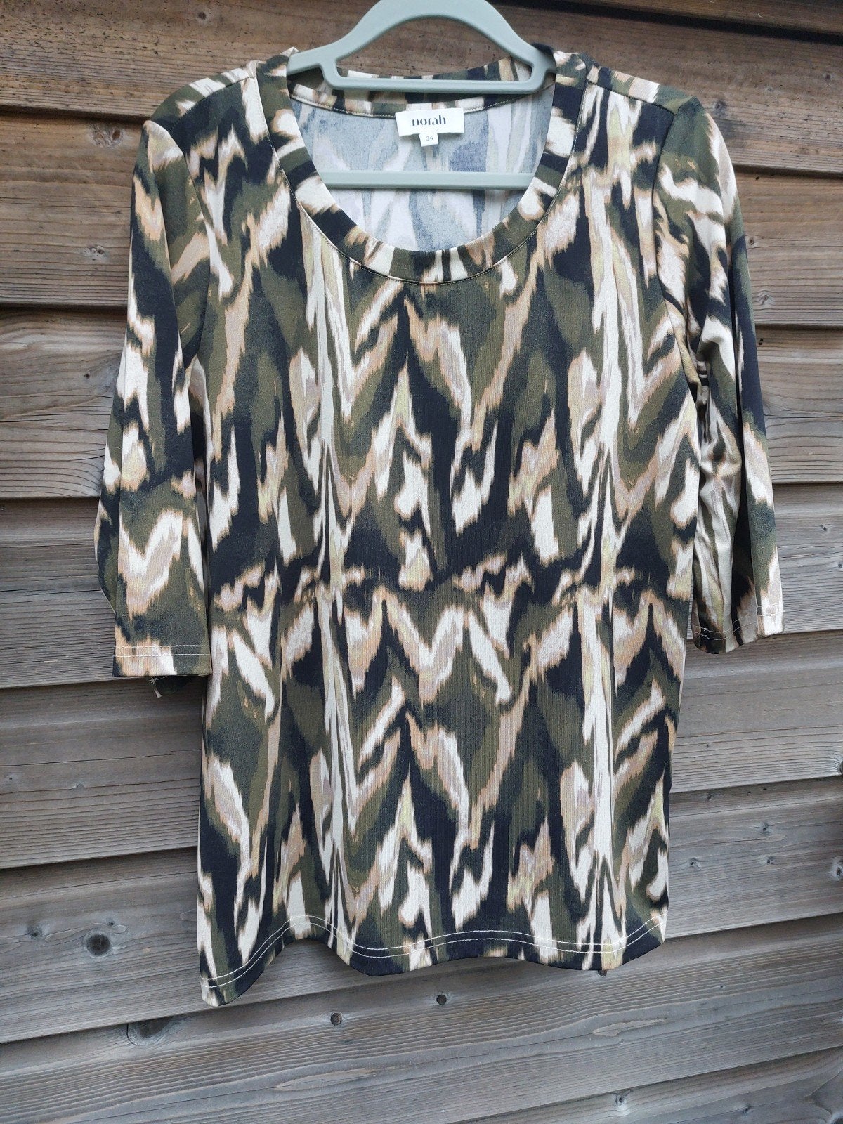 Bewerkt shirtje Norah maat 34/XS, Verzenden