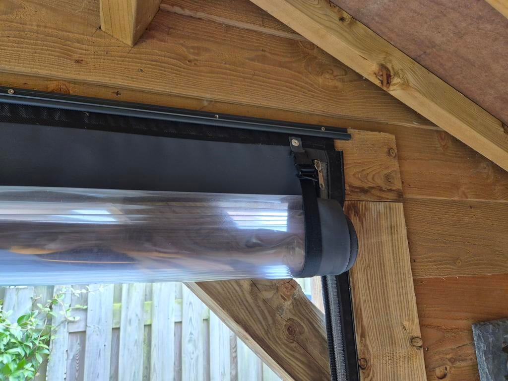 Verandazeilen 215 cm breed hoog 190 - 205 cm, Ophalen, Gebruikt, Overige typen, Minder dan 250 cm