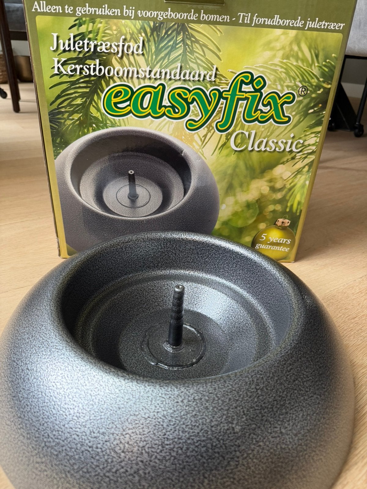 Easyfix kerstboomstandaard Solid steel, Diversen, Kerst, Ophalen, Zo goed als nieuw