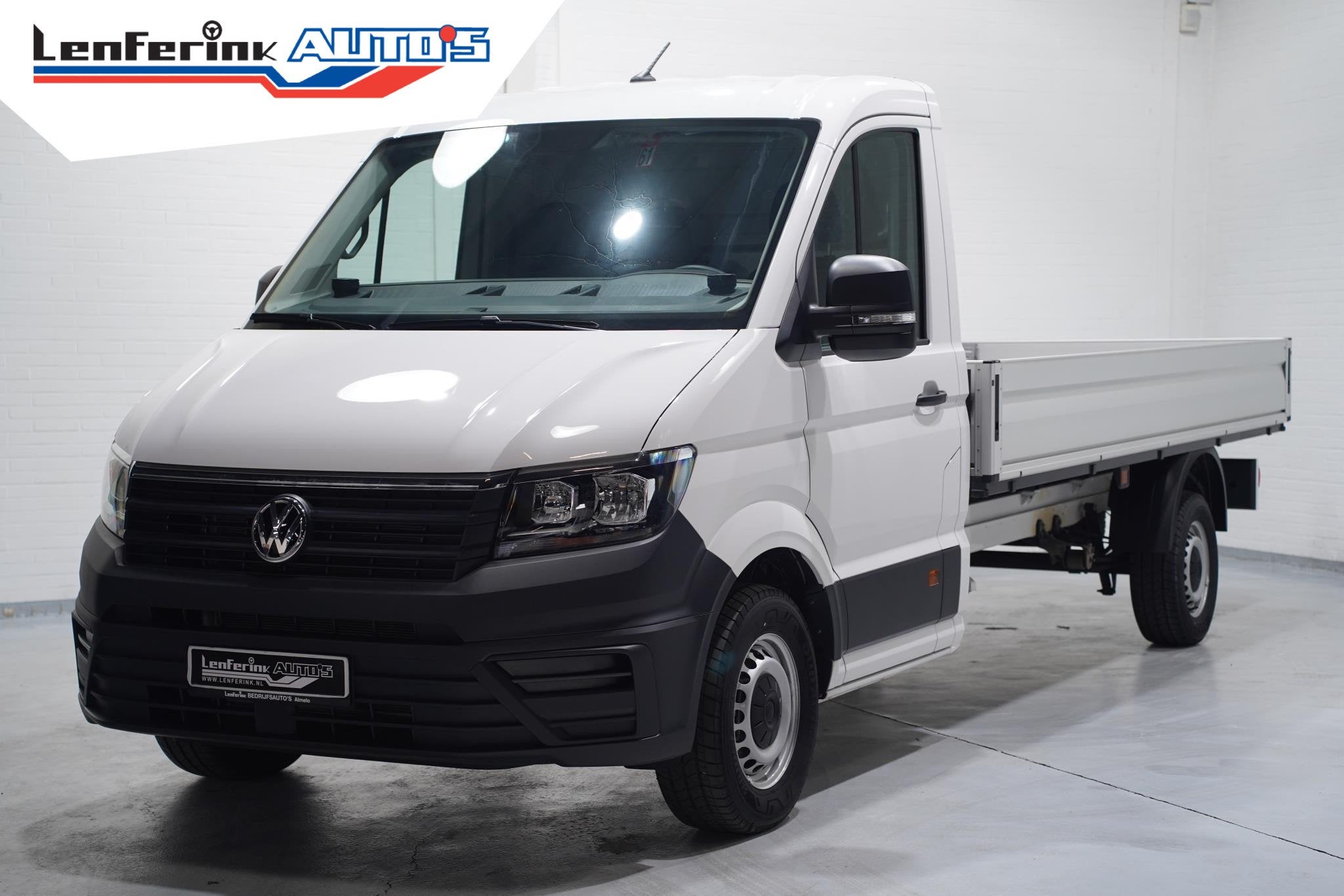 Volkswagen Crafter 2.0 TDI 177 pk L4 Pick Up / Open Laadbak, 3000 kg, Stof, Gebruikt, 4 cilinders