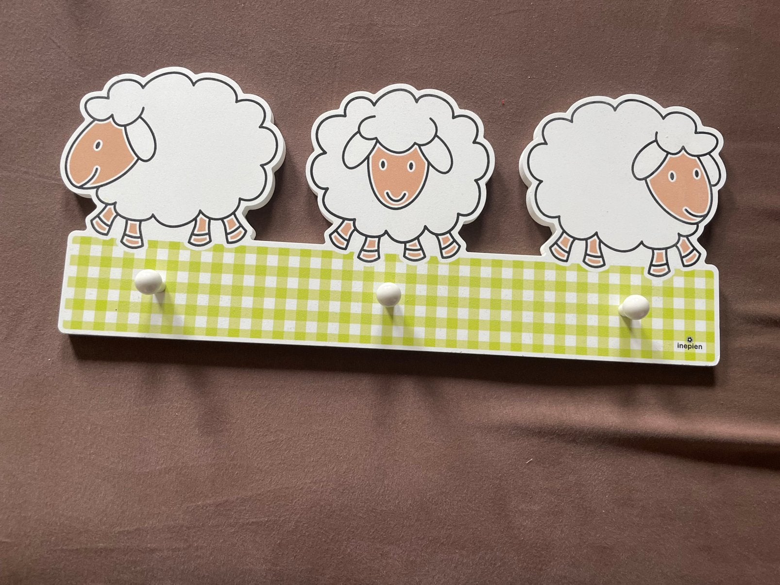 Kapstok kinderkamer schaap, Ophalen of Verzenden, Hout, Wandkapstok, Minder dan 100 cm