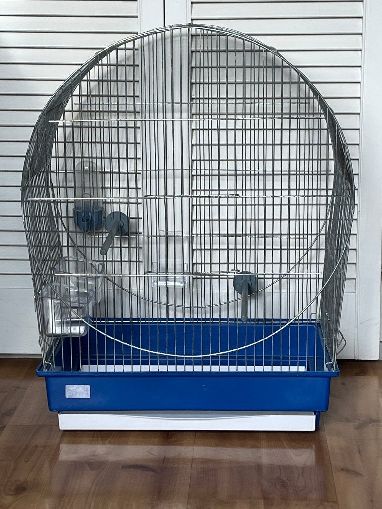 vogelkooi, Ophalen of Verzenden, Zo goed als nieuw, Metaal, Vogelkooi