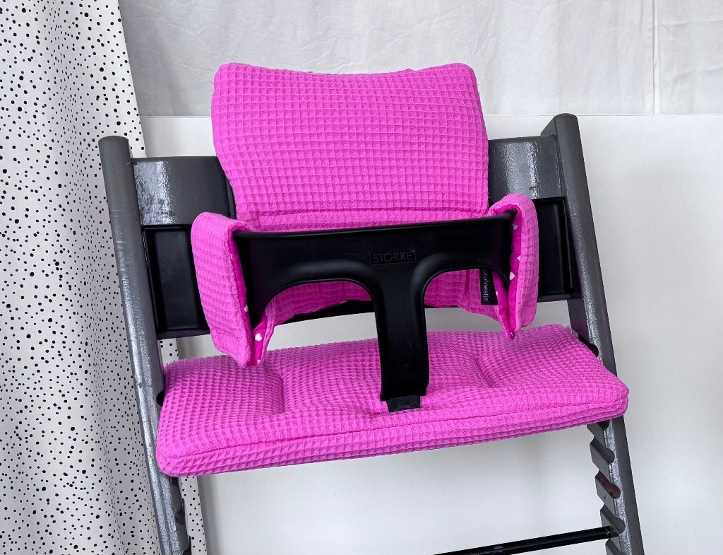 Roze Kussenset voor de Stokke Tripp Trapp stoel, Nieuw!, Ophalen of Verzenden, Nieuw, Meegroeistoel, Stoelverkleiner