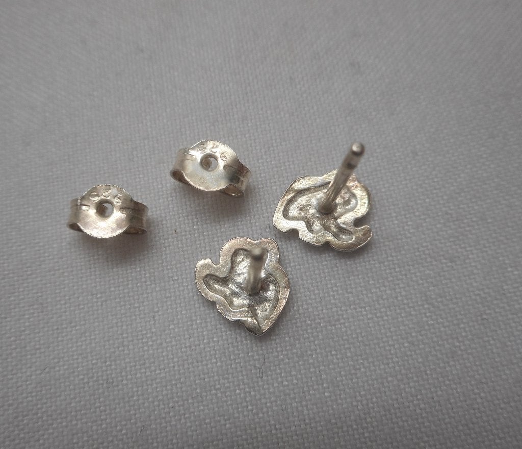 Zilveren vintage oorknoppen olifantjes nr.716, Sieraden, Tassen en Uiterlijk, Oorbellen, Verzenden, Zo goed als nieuw, Knopjes of Stekers