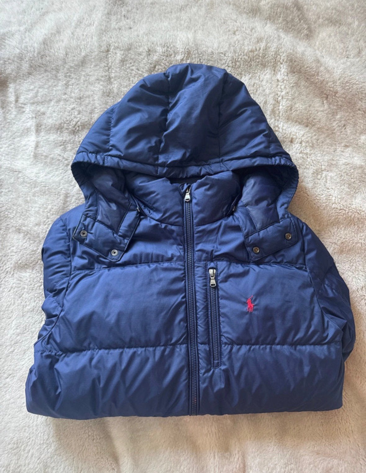 Ralph lauren puffer jas, Kinderen en Baby's, Kinderkleding | Maat 92, Verzenden, Zo goed als nieuw, Jongen of Meisje, Jas
