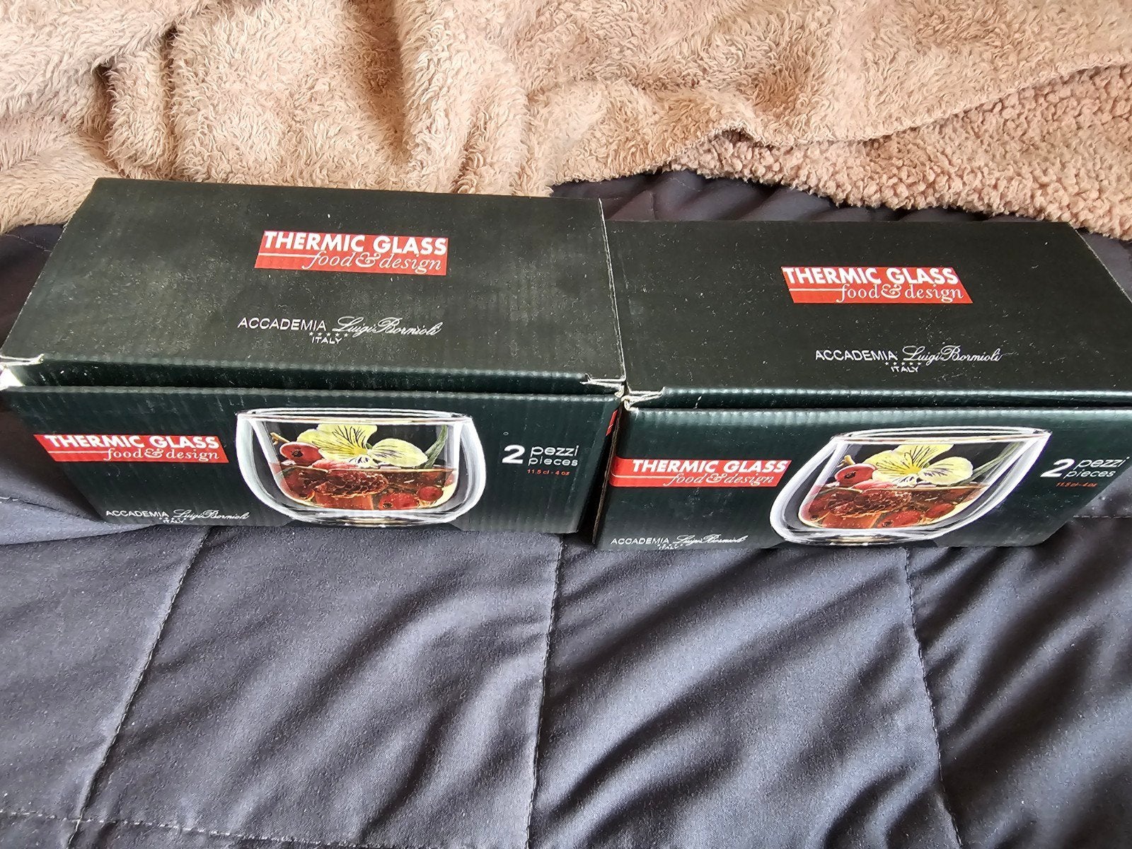 4 thermo glazen, nieuw. Luigi Bormioli. Samen €8, Ophalen, Nieuw