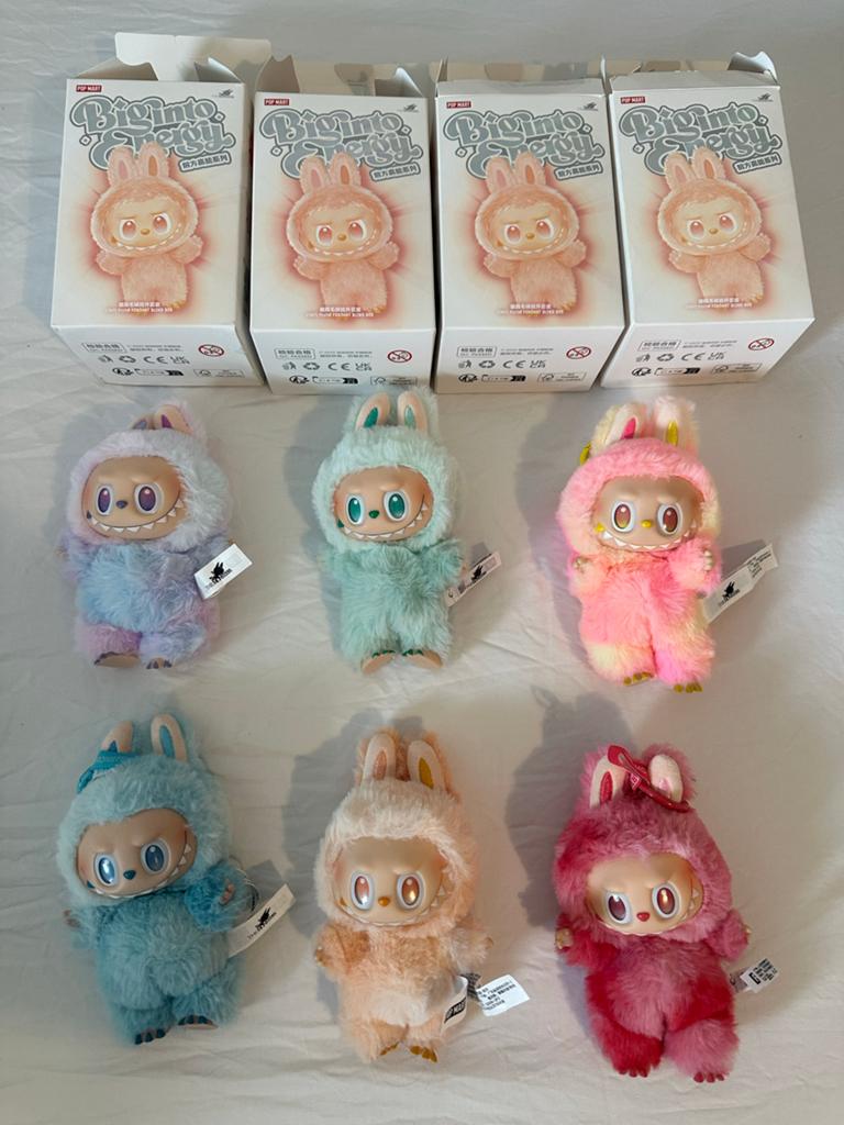 Labubu knuffels van Pop Mart (origineel), Met doos, Overige merken, Overige karakters, Konijn
