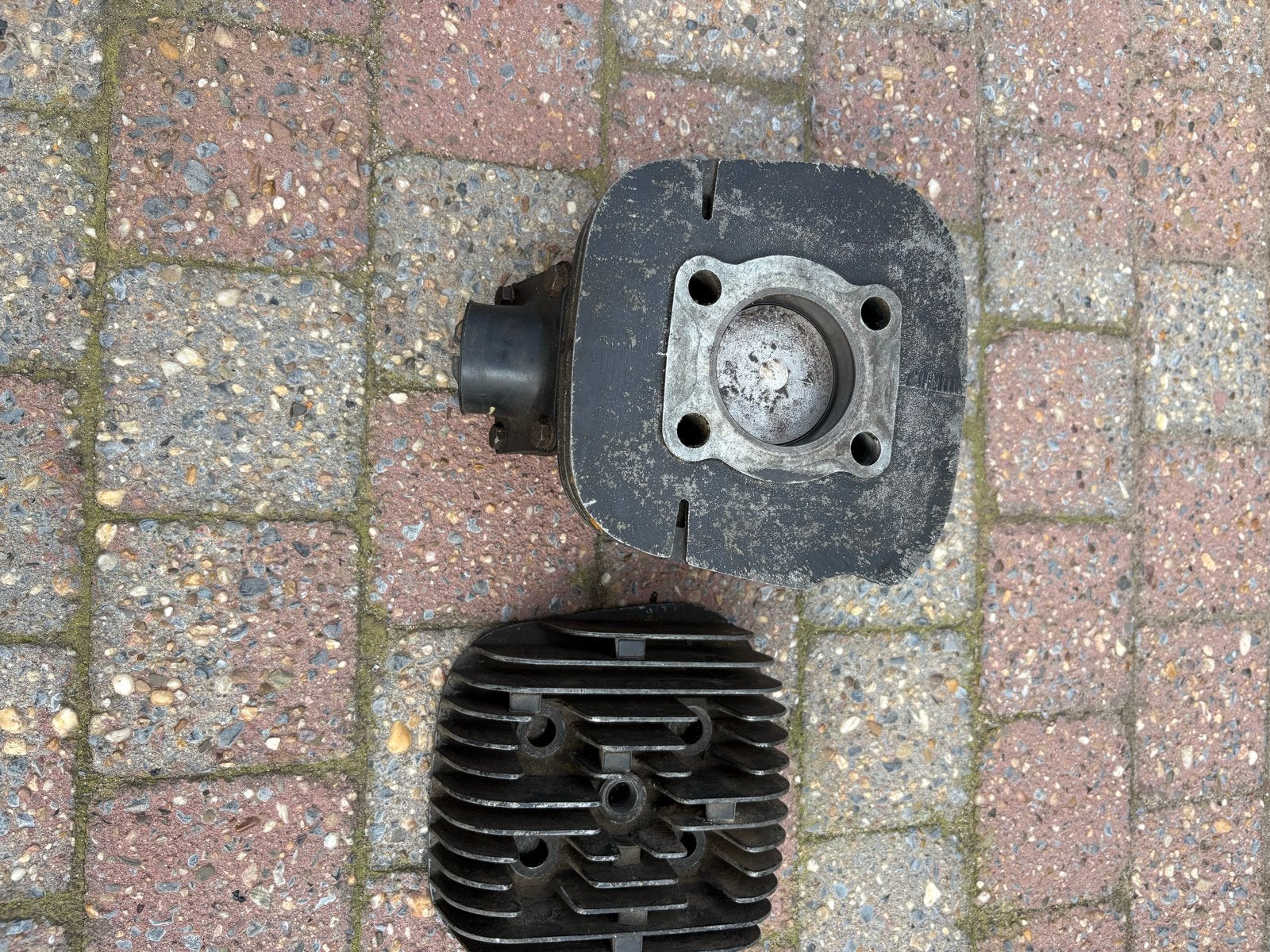 Motorblok Yamaha 125cc Crossmotor - Cilinder en Kop, Ophalen of Verzenden, Gebruikt