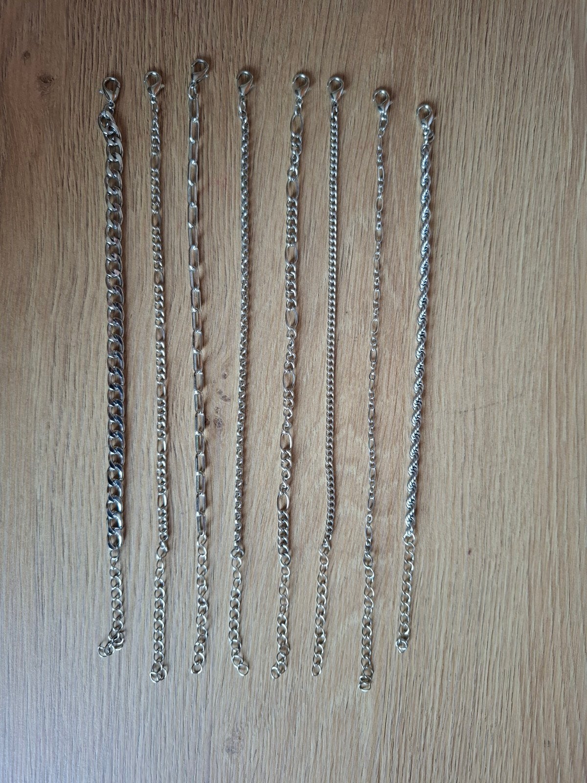 8 zilverkleurige armbandjes Primark, Sieraden, Tassen en Uiterlijk, Ophalen of Verzenden, Zo goed als nieuw, Zilver
