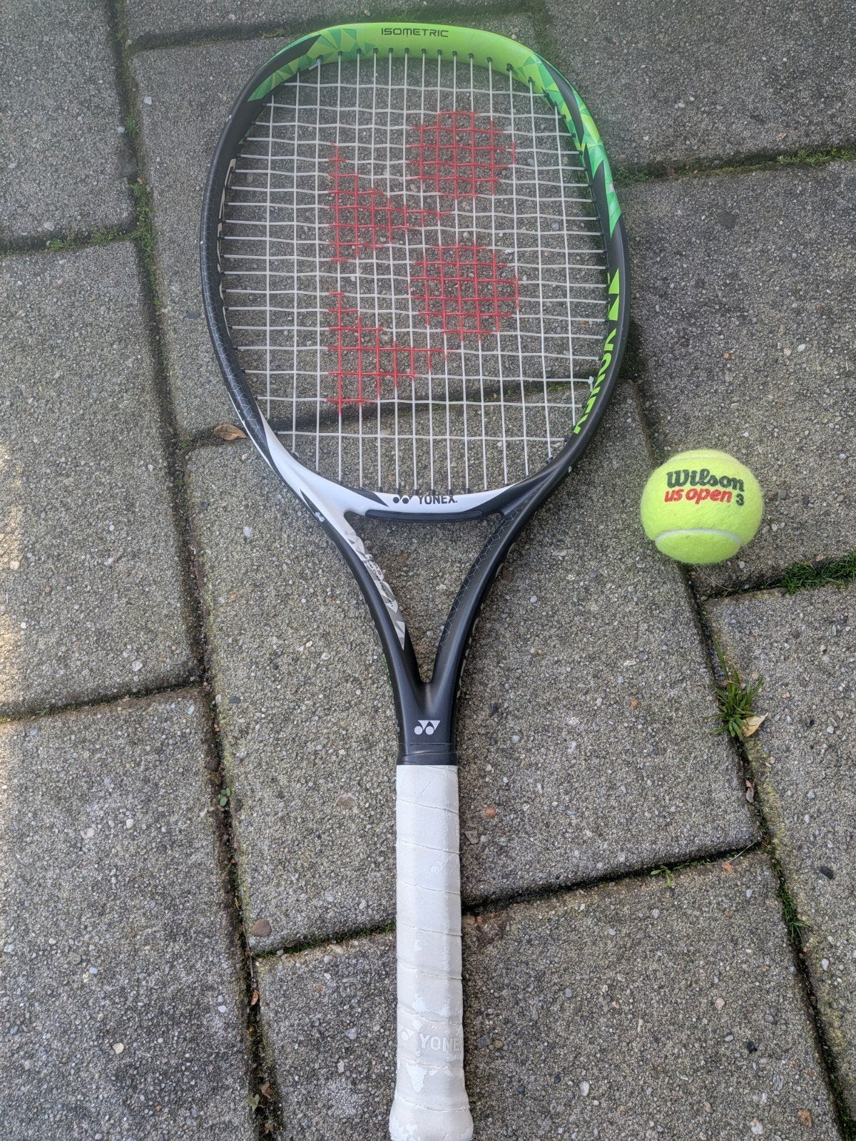 Yonex tennis racket G1, Ophalen, Gebruikt, Racket, Overige merken